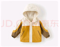 戴維貝拉兒童輕松衣秋冬男女童棉服風(fēng)衣寶寶防風(fēng)軟殼外套 曬單實(shí)拍圖