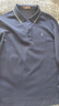 才子男士長(cháng)袖POLO翻領(lǐng)品牌LOGO刺繡撞色條紋領(lǐng)內搭打底上衣 曬單實(shí)拍圖
