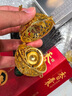 陜西歴史博物館陜西歷史博物館文創(chuàng)唐葡萄花鳥(niǎo)紋香囊漢服掛件車(chē)載掛飾商務(wù)禮物 掛飾掛件香囊球鍍18K金 曬單實(shí)拍圖