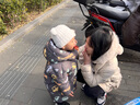 瑜品佳【兩件套】嬰兒帽子圍巾寶寶可愛(ài)防風(fēng)加厚毛絨套頭帽秋冬保暖護(hù)耳 寶寶帽子圍脖lucky套裝 白色 曬單實(shí)拍圖