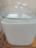 天際（TONZE） 電燉鍋 電燉盅陶瓷燉湯煲湯鍋隔水燉家用多功能大容量陶瓷內(nèi)膽蒸煮鍋 白色配蒸屜DGD55-55AG【 5.5L 】 曬單實拍圖