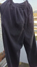 嘻哈街頭羊羔絨褲子男秋冬季新款寬松加絨加厚休閑褲男士防寒保暖直筒棉褲 A650黑色 【加絨高品質(zhì)】37 L 100斤-120斤 曬單實(shí)拍圖