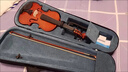 鴻鶯小提琴初學(xué)者兒童成人學(xué)生練習入門(mén)演奏全手工實(shí)木專(zhuān)業(yè)級西洋樂(lè )器 4/4棗紅亮光 曬單實(shí)拍圖