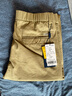 布衣傳說(shuō) 高捻精梳棉 春季新款休閑褲男士寬松男褲百搭錐形卡其褲子 卡其 33 曬單實(shí)拍圖