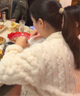 貓人睡衣女士冬季加厚珊瑚絨法蘭絨套裝春秋天白色可外穿家居服 【加絨加厚 松軟珊瑚絨】顏色一 L 【建議100-120斤】 曬單實(shí)拍圖