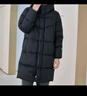高梵黑金鵝絨服機(jī)能4.0六格男女同款中長款城市輕戶外羽絨服 高定騎士黑 L 曬單實拍圖