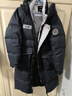 波司登（BOSIDENG）【反季】爾濱系列羽絨服男女同款情侶裝長(zhǎng)款連帽新國(guó)標(biāo)90絨外套 星辰藍(lán)5767 XL 175/96A 曬單實(shí)拍圖