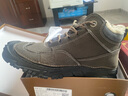 CAMEL駱駝男鞋 冬季加絨棉鞋雪地靴男戶(hù)外登山鞋高幫防滑保暖爸爸鞋 GE12246945 灰色（加絨） 41 曬單實(shí)拍圖