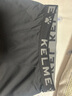 卡爾美兒童緊身褲男透氣跑步打底褲學(xué)生秋冬加絨加厚訓練健身長(cháng)褲 黑色薄款透氣【升級款】 160 CM 曬單實(shí)拍圖