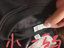 與狼共舞【虎頭刺繡】圓領(lǐng)衛衣男2025秋季男裝新款國潮休閑男士上衣3184 黑色-加絨款 L (175) 曬單實(shí)拍圖
