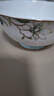 紅牡丹景德鎮(zhèn)骨瓷碗盤整套家用陶瓷米飯碗具喝湯大面碗加高防燙吃飯碗 金枝玉蘭4.5英寸高腳碗6個 曬單實拍圖