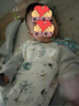 Cutelife嬰兒睡袋竹棉紗布分腿睡袋嬰幼兒童四季通用防踢被四層夾棉透氣 【新品-薄夾棉】滾滾雪團(tuán)(室溫18-22度) 90碼 /身高85-95cm【18個(gè)月-2.5歲】 曬單實(shí)拍圖