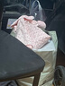 卿寶蓓嬰兒連體衣春裝純棉女寶寶哈衣爬服新生兒衣服雙層秋裝外套哈衣06 雙層小花洋氣春秋連體衣粉色雙層 90cm 90建議12-17個月 曬單實拍圖