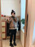 GARNUO皮毛一體羊羔毛外套女2025新款冬季麂鹿皮絨羊羔絨夾克棉服機車(chē)服 棕色 M 【101-115斤】 曬單實(shí)拍圖