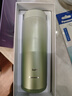 松下（Panasonic） 伸縮便攜式小圓管 持久續(xù)航易拆卸清洗沖牙器 洗牙器 水牙線  便攜式 超聲波沖牙器 小圓管  禮物 EW-DJ43-G青草綠 曬單實拍圖