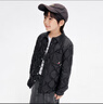 MiniPeace【鵝絨襯衫】太平鳥童裝男童輕薄羽絨服鵝絨三防襯衫內(nèi)搭 黑色1 120 cm 曬單實拍圖