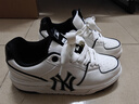 MLB官方休閑板鞋男女款厚底增高鞋運動(dòng)鞋子 3ASXCA12N-50WHS 255 曬單實(shí)拍圖