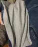 婧麒（JOYNCLEON）孕婦褲冬季加絨牛仔褲大碼闊腿褲外穿直筒褲 M Jyk45518 曬單實(shí)拍圖