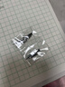 英雄【多品牌可用】鋼筆原廠筆尖小暗尖0.38特細(xì)筆尖小包尖替換適配于小尖2017/A28學(xué)生暗尖小尖可用 銀色18.5mm【2袋8個(gè)裝】 曬單實(shí)拍圖