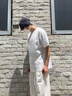 肯默條紋堆堆帽潮流個(gè)性拼紗帽子戶外運(yùn)動(dòng)護(hù)耳防風(fēng)速干帽 灰色 成人款53-64cm 曬單實(shí)拍圖