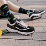 斯凱奇（Skechers）奧利奧熊貓鞋丨老爹鞋男經(jīng)典黑白復(fù)古春夏輕便潮流增高運(yùn)動(dòng)休閑鞋 BKW/黑色/白色 41.5 曬單實(shí)拍圖
