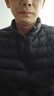 雪中飛輕薄羽絨服男短款冬季外套男士超輕中青年純色白鴨絨保暖男裝 A210-8707黑色(90絨) XL (140斤-160斤) 曬單實拍圖