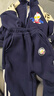 G.DUCKKIDS小黃鴨聯(lián)名奧特曼衣服男童套裝春秋季2024新款兒童運動(dòng)兩件套寶寶 藏青色aaiiams【加絨款】 110 建議4~5歲【100-110cm】 曬單實(shí)拍圖