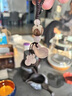 索飾輕奢汽車(chē)鑰匙掛件玉髓錢(qián)袋鑰匙扣鑰匙環(huán)男女時(shí)尚鑰匙鏈創(chuàng  )意禮品 聚財錢(qián)袋-粉玉髓款 曬單實(shí)拍圖