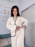unisunny孕尚月子服春秋外穿哺乳睡衣套裝孕期待產(chǎn)孕媽裝產(chǎn)婦喂奶衣睡褲家居服 四季款 XL 曬單實拍圖