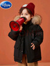 G.DUCKKIDS兒童羽絨服男童冬裝2023冬季新款中小童洋氣加厚保暖白鴨絨外套 綠色 140 cm 曬單實拍圖