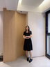 百田森2025春季新款布洛克英倫女鞋頭層牛皮深口單鞋女綁帶小皮鞋春秋 黑色 39 (245mm) 曬單實(shí)拍圖