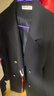 皮爾卡丹（pierre cardin）羽絨西裝外套女冬季新款白鴨絨羽絨服內(nèi)膽毛呢大衣女加厚西服女裝 黑色 【90白鴨絨填充】 M 105-120斤 曬單實(shí)拍圖