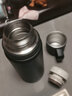 蘇泊爾保溫杯316L不銹鋼車(chē)載便攜燜泡茶杯一鍵開(kāi)蓋水杯子大容量戶(hù)外旅行 700ML-曜石黑【免費刻字+杯刷】 曬單實(shí)拍圖