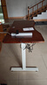 喜米萊電動(dòng)升降桌電腦桌臺式實(shí)木電競辦公學(xué)習客廳書(shū)桌子工作臺家用臥室 【單電機】橡膠木桌面+白腿 120×60×76CM 曬單實(shí)拍圖