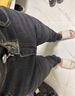 馬提尼（MATINI）牛仔褲男修身春秋刺繡男裝潮直筒男士時尚百搭彈力工裝休閑褲子男 黑灰色（6008常規(guī)款） 常規(guī) 30 曬單實拍圖