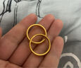 周生生光面素圈黃金戒指 生生有禮足金泥鰍背男女結婚對戒 79430R計價(jià) 16圈 - 8.07克(含工費240元) 曬單實(shí)拍圖