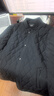 皮爾卡丹桑蠶絲棉衣男輕薄冬季新款商務(wù)翻領(lǐng)行政棉服外套中年爸爸男士棉襖 立領(lǐng)藏青 190 【適合165-180斤】 曬單實(shí)拍圖