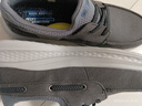斯凱奇（Skechers）男一腳蹬運動(dòng)休閑帆布鞋帆船鞋耐磨厚底商務(wù)鞋 黑色/BLK 42.5 曬單實(shí)拍圖