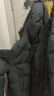 鴨鴨（YAYA）【王一博冰殼系列】中長(cháng)款羽絨服女情侶男女同款連帽加厚極寒外套 曬單實(shí)拍圖