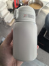 HOTPLUS衛(wèi)衣熊保溫杯女可愛(ài)水杯情侶學(xué)生壺可愛(ài)網(wǎng)紅帶吸管高顏值生日禮物 衛(wèi)衣熊-白色450ml 曬單實(shí)拍圖