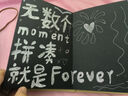 涵瑤伊笑 風(fēng)琴相冊(cè)本折疊立體書(shū)手工DIY自制粘貼式照片影集成長(zhǎng)畢業(yè)紀(jì)念冊(cè)男女朋友閨蜜情侶創(chuàng)意生日禮物 黑卡內(nèi)頁(yè)【8寸】+DIY大禮包（15*21cm） 曬單實(shí)拍圖
