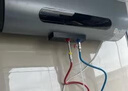 志高（CHIGO）電熱水器一級能效扁桶雙膽速熱儲水式家用 3200W智能WiFi出水?dāng)嚯姛崴鳌久赓M(fèi)上門安裝】 50L 3200W 雅藍(lán)電子鎂棒+出水?dāng)嚯奧iFi 曬單實(shí)拍圖