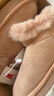 ABC KIDS女童童鞋冬季新款加絨保暖雪地靴 粉色 37碼【內長(cháng)232/腳長(cháng)227】  曬單實(shí)拍圖