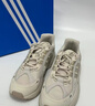 adidas OZMILLEN親子款輕盈百搭老爹鞋男女阿迪達(dá)斯官方三葉草 淺灰綠 38.5 曬單實拍圖