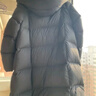 坦博爾連帽羽絨服女中長款加厚保暖高充絨量冬天保暖外套TBF530780D 黑色 S (160) 曬單實拍圖