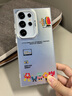 米弗希 馬里奧適用三星Galaxys25ultra手機(jī)殼新款像素風(fēng)s24高級(jí)s23ultra全包s22防摔彩銀創(chuàng)意保護(hù)套男女 【相機(jī)合影小怪獸】灰黑色-彩銀IMD 三星Galaxy S24 Ultra 曬單實(shí)拍圖