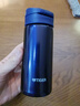 虎牌（TIGER）夢(mèng)重力保溫杯304不銹鋼密封防漏車(chē)載辦公水杯男女情侶水杯MMX系列 藍黑色MMX-A021 200ml 曬單實(shí)拍圖