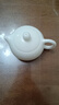 貳號（ERHAO）/陳清宜手工德化白瓷茶壺羊脂釉陶瓷壺功夫單壺上釉壺/西施壺 大號西施壺 曬單實(shí)拍圖