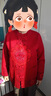 俞兆林奶奶冬裝唐裝中老年女裝紅色毛衣老人媽媽大碼老太太衣服開(kāi)衫外套 棗紅色 均碼 115/XL碼建議115-129斤 曬單實(shí)拍圖