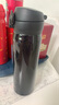 杯具熊成人保溫杯男女316不銹鋼車(chē)載便攜小容量 長(cháng)款成人吸管杯-玩潮黑480ml 曬單實(shí)拍圖